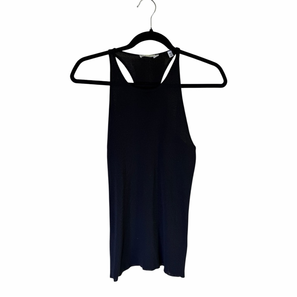 A.L.C  Black Racerback Sleeveless Top S
